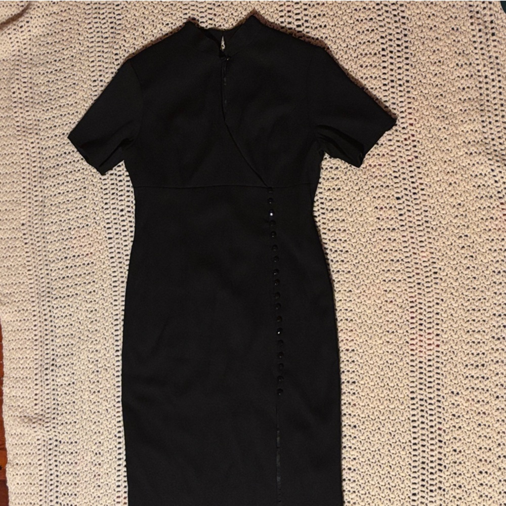 Newport News Black Maxi Dress